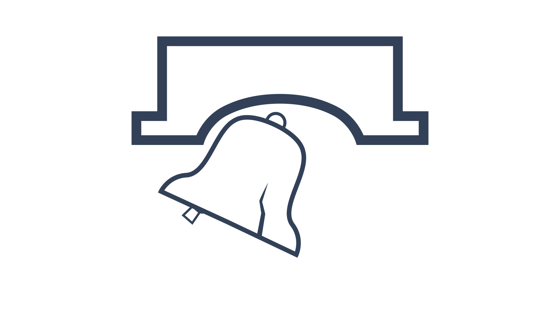 bell swinging gif