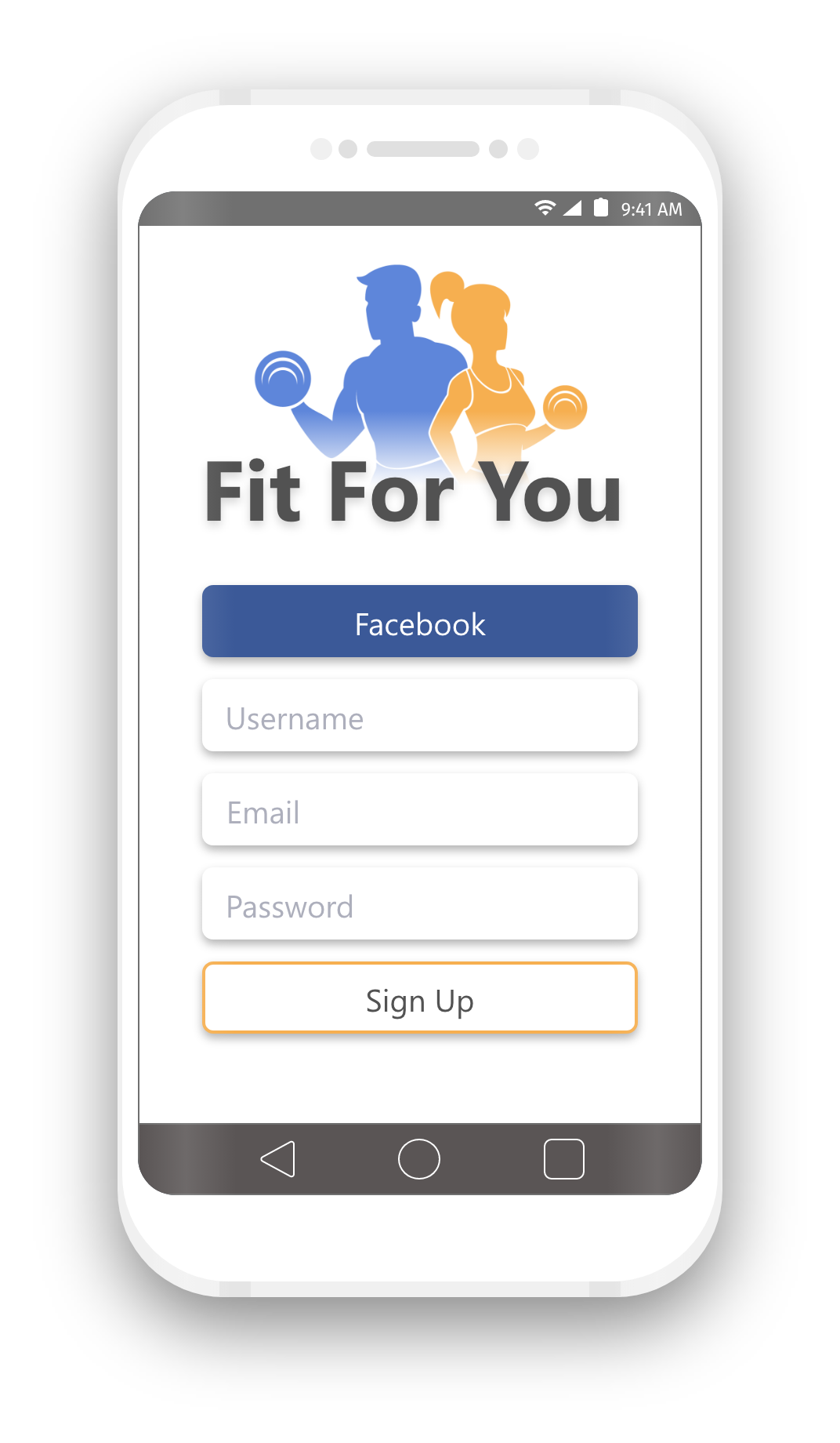 image of workout screen on iphone