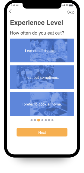 image of workout screen on iphone