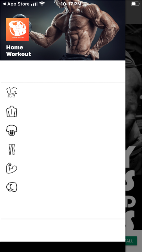 image of Airbnb screen
