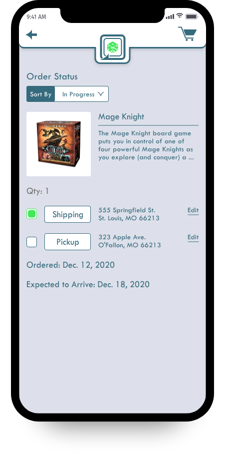 image of IOS Games N Things screen