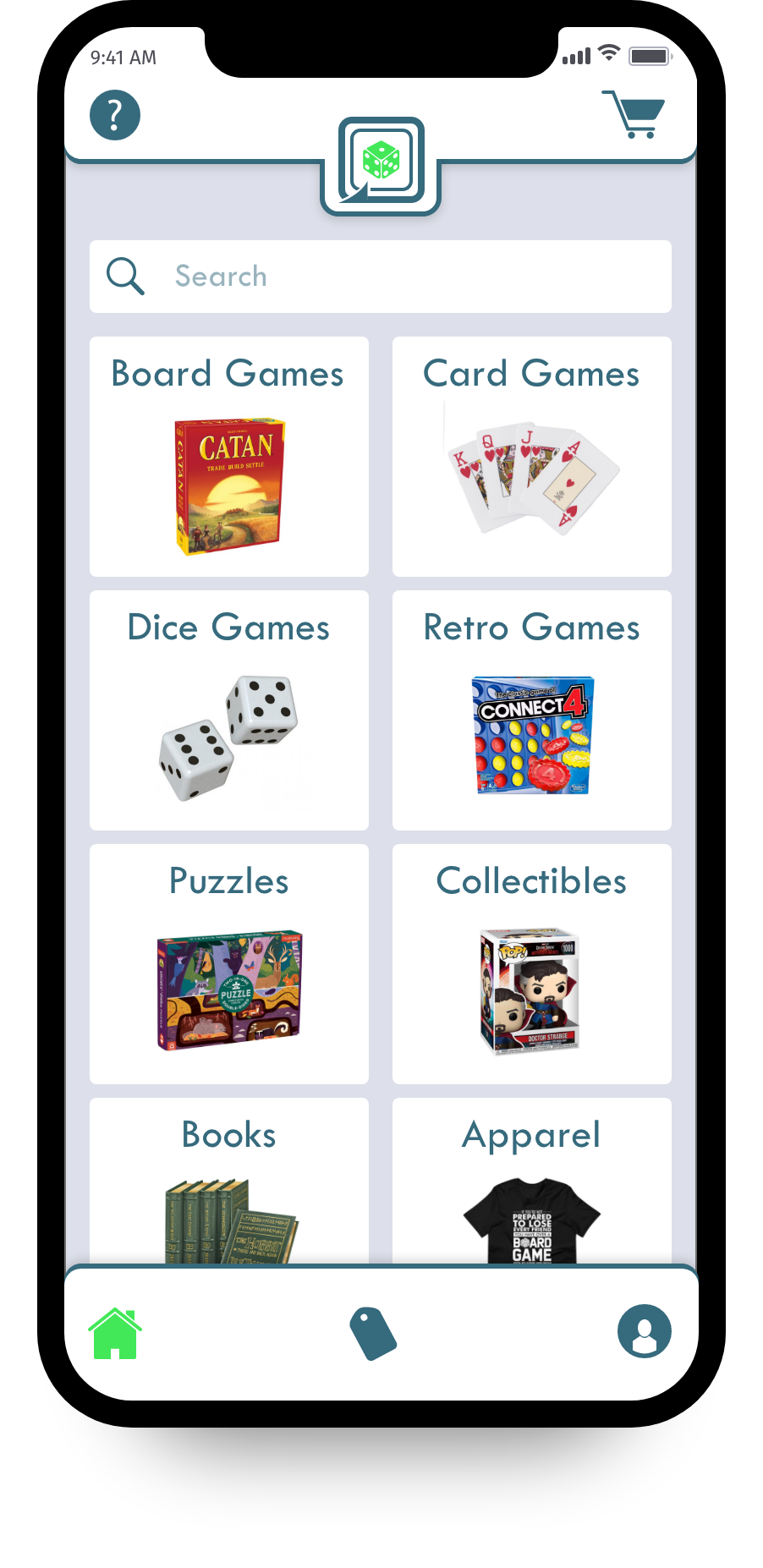 image of IOS Games N Things screen