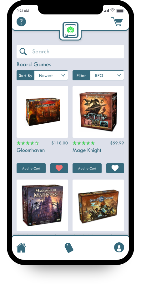 Games N Things screen