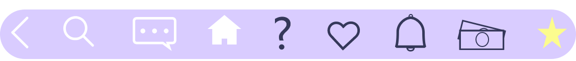 image of several icons used on Travel XP