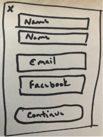 concept drawing of Travel XP screen