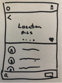 concept drawing of Travel XP screen
