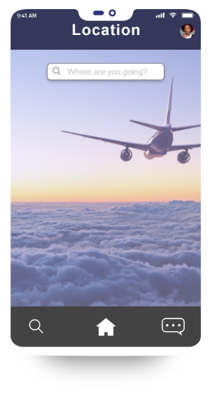 image of IOS Travel XP screen final