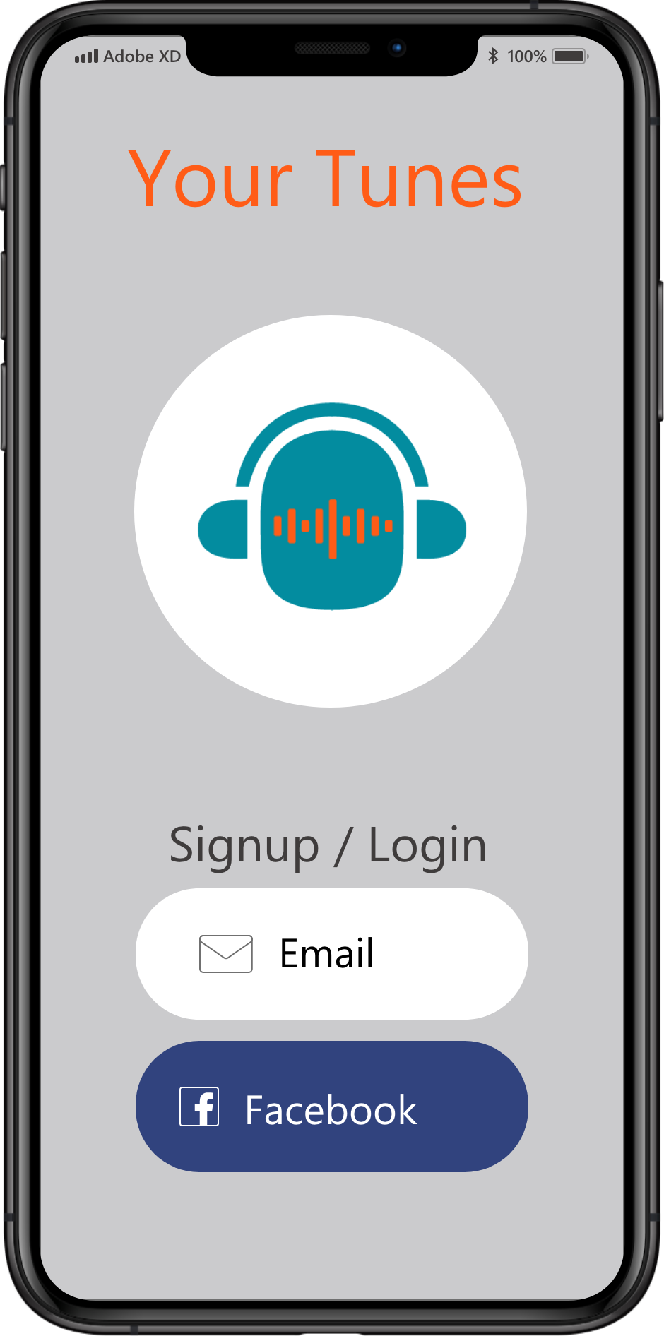 image of Your Tunes screen